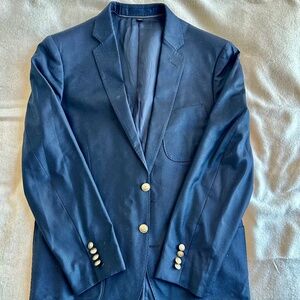 J. Crew Legacy Blazer in Navy, Loro Piana merino wool, size 38S